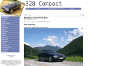 Desktop Screenshot of 328compact.co.uk